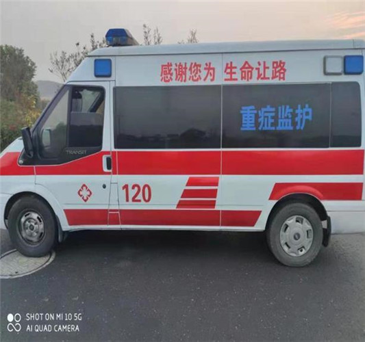 宁阳救护车出租服务案例3